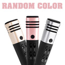 idrop DLK38001 Mobile Portable karaoke Singing Microphone + Mic Holder Stand