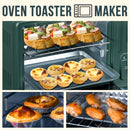 idrop [ ALL IN 1 ] 3 IN 1 Multifunctional Electric Toaster Maker Oven with Cooking Frying Pan and Cooker Pot