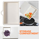 idrop Kitchen Cutting Chopping Board Wash Drainer and Storage