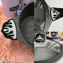 idrop [ 24CM ] Marble Stone Coated Casserole Soup Pot / Periuk Sup / 24CM汤锅(玻璃盖)