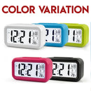 idrop Electric Digital Alarm Clock with Snooze and Sleeping Function with Date Temperature and Backlight Display Feature