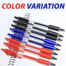 idrop [ 12PCS  Box ] 0.5mm Stationery Press Gel Pen / Pen Alat Tulis / 中性笔 [ BLACK / BLUE / RED ]