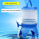 idrop 5L Collapsible Portable Compact Picnic Camping Drinking Water Storage  Container