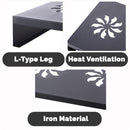 idrop Kitchen Tabletop Induction Iron Bracket Storage Rack Shelf