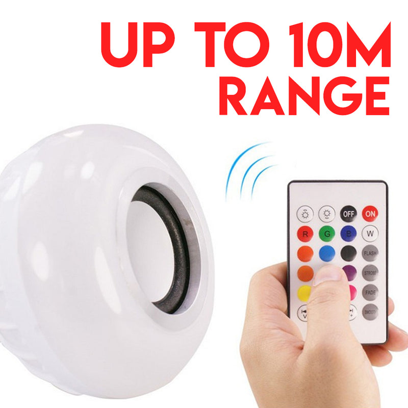idrop 2 in 1 Bluetooth Speaker Music Bulb LED Lamp