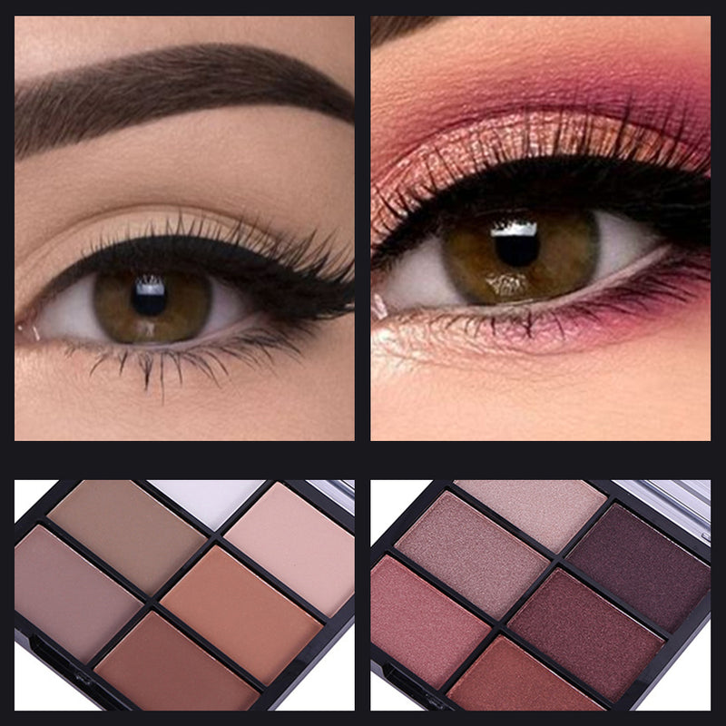 idrop 6 Colors Pretty Eyeshadow Cosmetic Makeup Kit [ 1pc ]