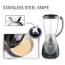 idrop [ 1.5L ] SOKANY 2 IN 1 Multipurpose Blender Juicer Mixer Mixing & Grinding with 3 Speed Adjustment 600W