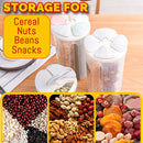 idrop 2.5L Grain Bean Coffee Snack Separator Storage Container