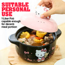 idrop 1L Casserole Ceramic Stew Soup Pot for Kids