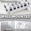 idrop Multifunction Wall Mounted Tissue Holder and Cling Film Aluminium Foil & Clear Plastic Wrap Cutter