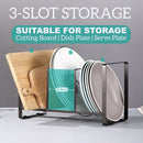 idrop Kitchen Steel Plate Dishrack Storage Drainage Rack