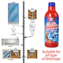 idrop [ 500ml ] Power Pipe Plumbing Dredging Cleaning Agent Gel