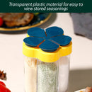 idrop [ 5 IN 1 ] Kitchen Plastic Seasoning Jar / Bekas Perencah Plastic / 五合一调料罐(塑料)