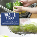 idrop Telescopic Stainless Steel Kitchen Colander Strainer Draining & Washing Basket