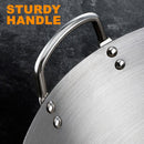 idrop [ 40CM ] Stainless Steel Double Ear Kitchen Cooking Wok / Kuali Periuk Memasak Keluli Tahan Karat / 不锈钢双耳厨房炒锅
