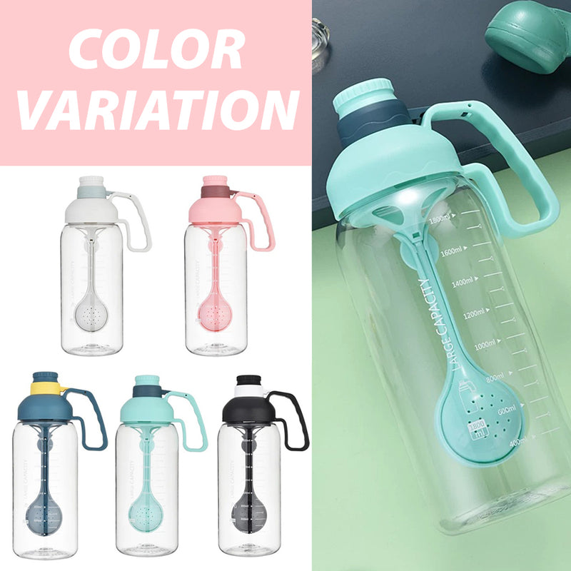idrop [ 1.8L ] Drinking Water Bottle with Filter / Botol Minuman Dengan Penapis Air / 多功能塑料大水壶1.8L(健身水壶)