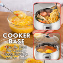 idrop 22CM - Multifunction 2 Layer Electric Cooker & Steamer
