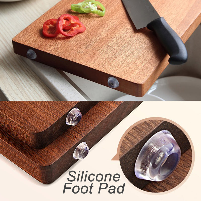 idrop Solid Thick Kitchen Wooden Cutting Board Ebony Wood / Papan Pemotong Dapur Tebal & Keras Kayu Eboni / 木菜板 乌檀木菜板 36X26X2.5CM