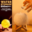 idrop 3D Moon Light LED Nightlight Rechargeable Humidifier [ 15cm ]