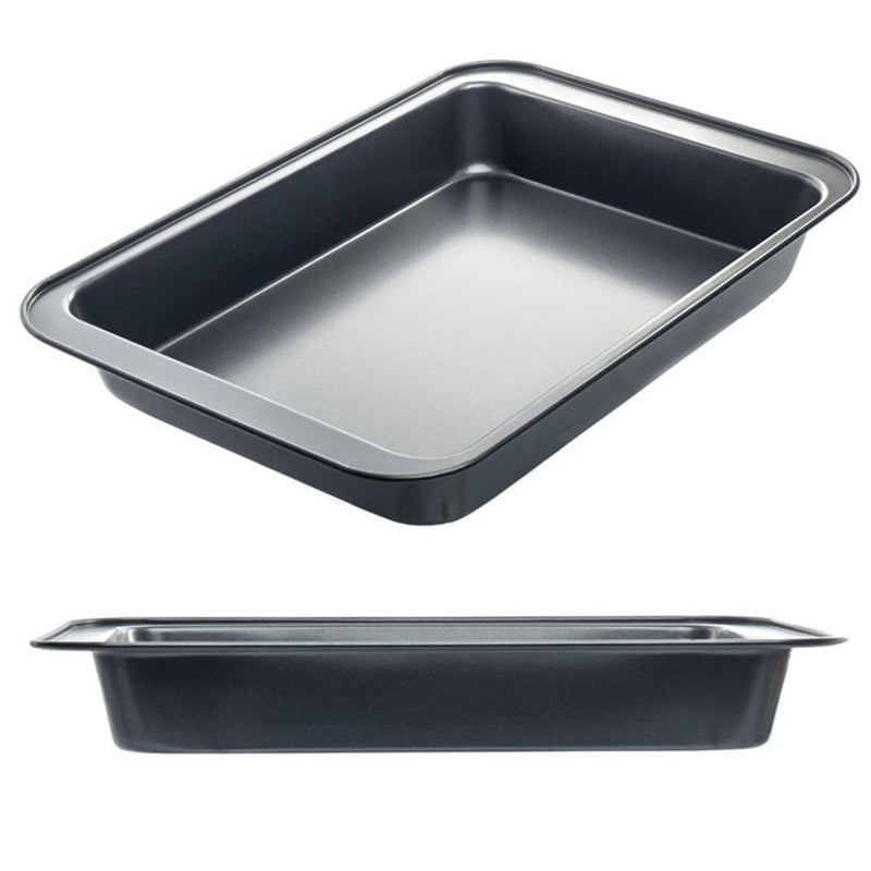 idrop ROASTER PAN Premium Non Stick Coating Easy Cleaning Pan [ 37CM X 25.5CM X 5CM ]