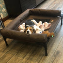 idrop Bolster Elevated Pet Dog Bed / Katil Tidur Anjing Haiwan Peliharaan / 高架宠物狗床