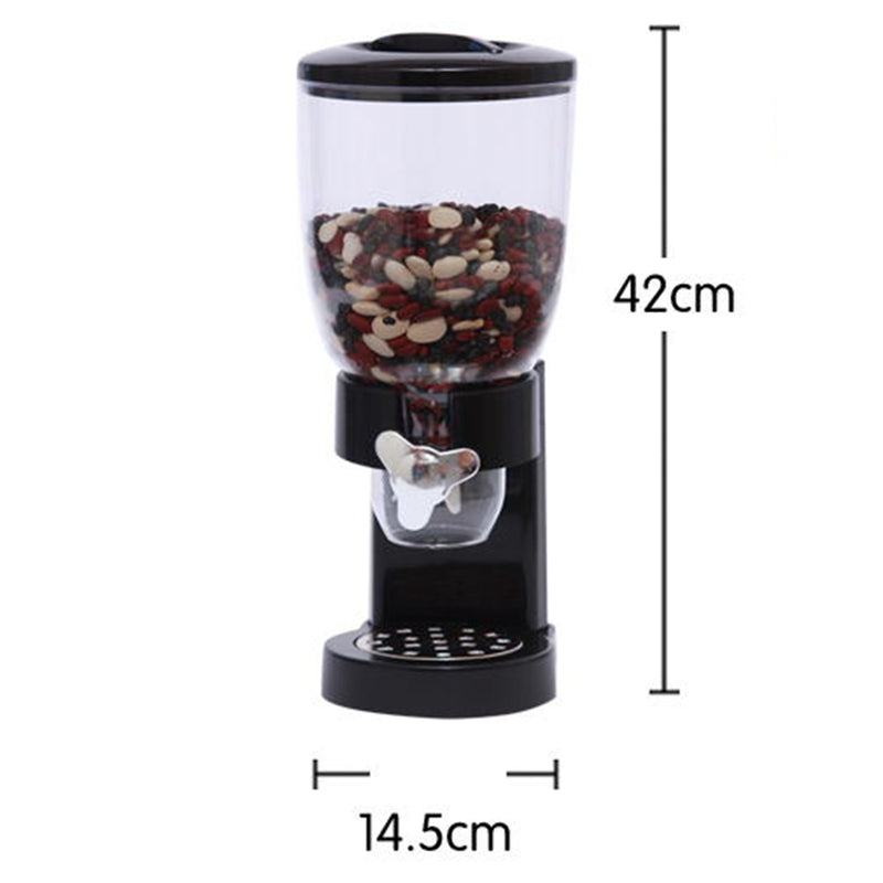 idrop Kitchen Assorted Oatmeal Cereal Nuts & Grains Food Storage Tank Tower