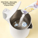 idrop [ 238G / 10PCS ] Citric Acid Food Grade Descaling Agent Stain Remover Cleaner / Serbuk Pencuci Gred Makanan / 老管家柠檬酸除垢剂热水器电水壶食品级去水垢清除剂饮水机清洁剂