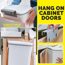 idrop Wall Mounted Hanging Kitchen Household  Waste Bin Trash Can