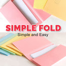 idrop Pocket File Manila Card Paper Flat Filing Folder [ 35cm X 24cm ]