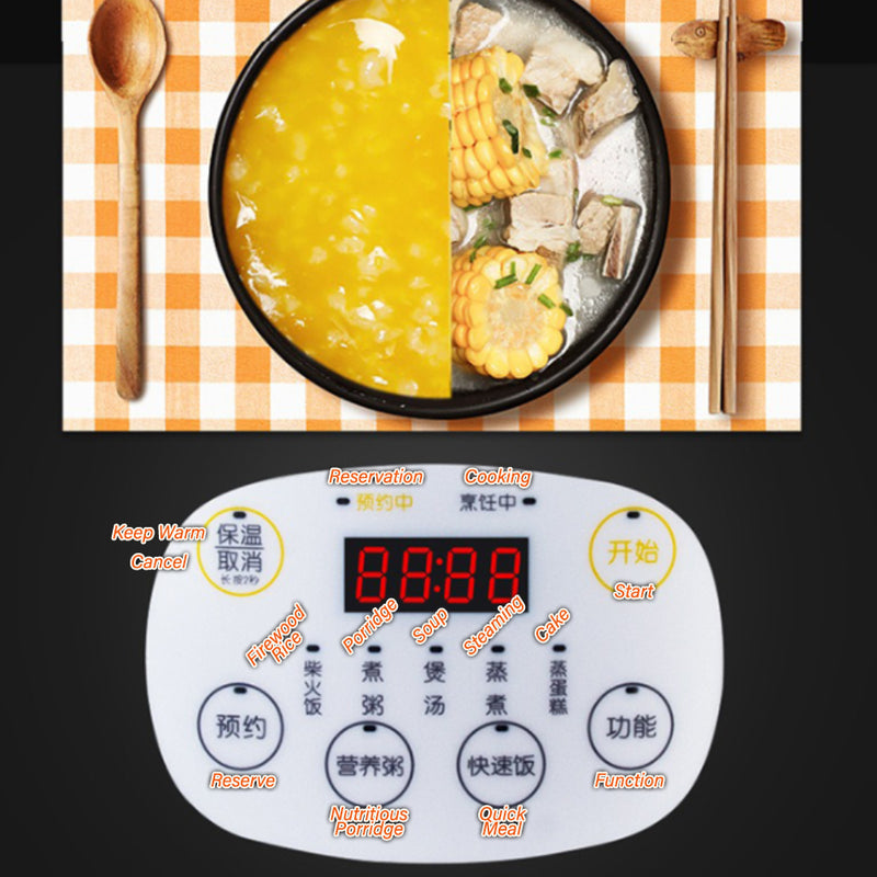 idrop [ 5L ] Multifunction Nonstick Smart Rice Cooker / Periuk Masak Pintar Nasi Pelbagai Guna / 万好5L先科款智能电饭煲(SAST)(中国插)