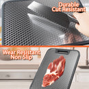 idrop Double Sided SUS304 Stainless Steel & PP Antibacterial Anti Mildew Cutting Chopping Board / Papan Pemotong / 304不锈钢魔方立体双面菜板