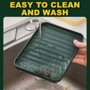 idrop Wrought Iron Spatula Holder / Pemegang Tempat Simpanan Spatula / 轻奢锅铲架(墨绿色)