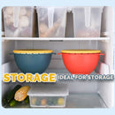idrop 19CM Double Layer Fruit Vegetable Wash Basket Food Bowl