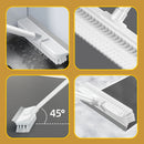 idrop 2 IN 1 Household Floor Scrubber and Sweeper Brush Broom