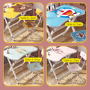 idrop Children Foldable Study Table Desk & Chair Set