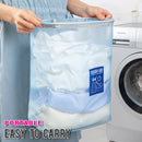 idrop Wall Mounted Dirty Clothes Mesh Laundry Basket / Bakul Jaring Baju Basuhan / (强力胶)网格脏衣篮