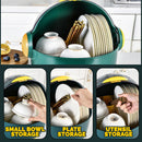 idrop Capsule Dishrack Storage for Plates Bowl & Utensils