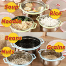 idrop [ 14CM ] Stainless Steel Multipurpose Food Storage Eating Bowl Container