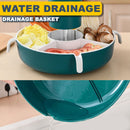 idrop 5 SLOT Hotpot Steambot Rotating Assortment Storage Draining Basket