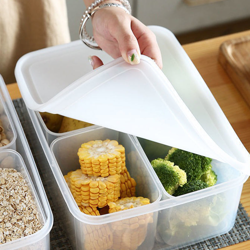 idrop [ 4 IN 1 ] Food Storage Fresh Keeping Box Container / Kotak Bekas Simpanan Makanan / 保鲜盒中款