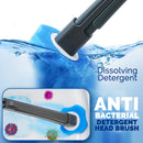 idrop Toilet Bowl Cleaner Brush with Disposable Detergent Head Brush