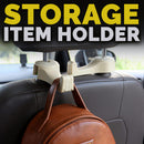 idrop Car Seat Rear Storage Hook and Smartphone Holder