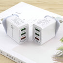 idrop 3 IN 1 Quick Charge 3.0 USB Charging 3-Port Plug ( 1pc )