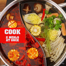 idrop [ 30CM ] HOT POT - 2 Compartment Cooking Pot
