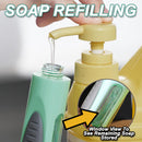 idrop Scrubbing & Scraping Cleaning Washing Refillable Brush Soap Dispenser