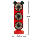 idrop [ 3 SPEED ] USB Rechargeable Mini Fan / Kipas Mini / 3档风速风扇 (USB充电)