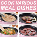 idrop [ 22CM ] 450W Electric Frying Baking Pan / Kuali Pembakar Goreng Elektrik / 22CM电煎牛排锅