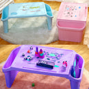 idrop Children's Plastic Study & PlayTable / Meja Belajar Plastik kanak-Kanak / 塑料懒人书桌(卡通桌子) [ 30CM X 55CM X 22CM ]