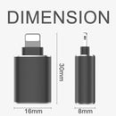 idrop OTG USB Adapter Compatible for  Apple Device Connector Port