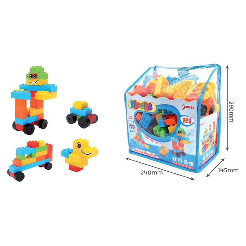 idrop SUNTA BLOCKS [ 128pcs ] Children Toy Building Block